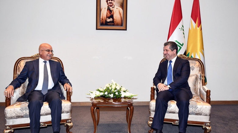 رئيس حكومة إقليم كوردستان يستقبل وزير الصحة العراقي