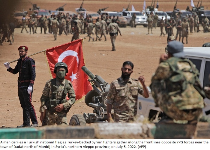 Turkish forces clash with PKK in northern Syria, 16 PKK fighters killed