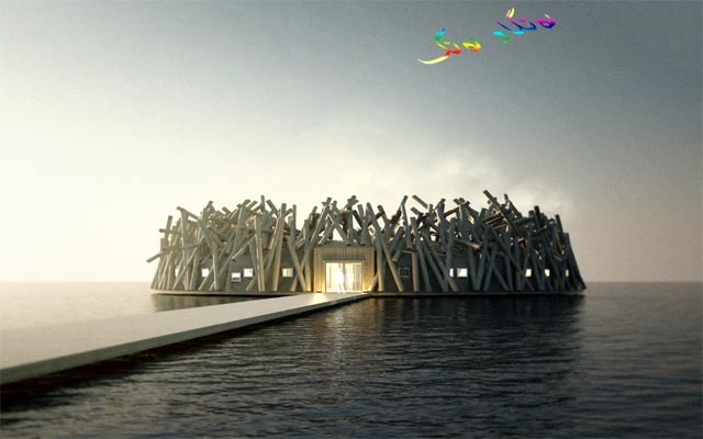 هۆتێلی سەر ئاو و دەریا