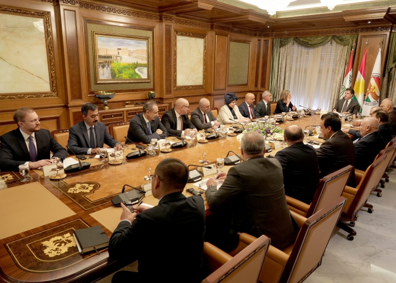 سەرۆكی هەرێمی كوردستان لەگەڵ كۆمسیۆنی باڵای سەربەخۆی هەڵبژاردنی عێراق كۆبووەوە