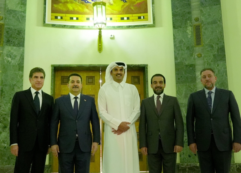 سه‌رۆك نێچيرڤان بارزانى به‌شدارى له‌ ئێواره‌خوانێكى سه‌رۆك وه‌زيرانى عێراقدا كرد