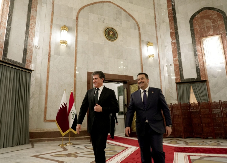 سه‌رۆك نێچيرڤان بارزانى به‌شدارى له‌ ئێواره‌خوانێكى سه‌رۆك وه‌زيرانى عێراقدا كرد