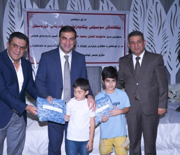 خەڵاتی ڕێزلێنان بەسەر قوتابیە سەرکەوتووەکان لە قوتابخانە تورکومانی و سریانیەکان دابەشکرا