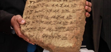 Iraq unveils ancient stone tablet returned by Italy