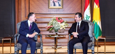 رئيس حكومة إقليم كوردستان يستقبل السفير الهولندي لدى العراق