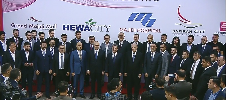 رئيس حكومة إقليم كوردستان مسرور بارزاني يفتتح كراند ماجدي مول في مدينة أربيل