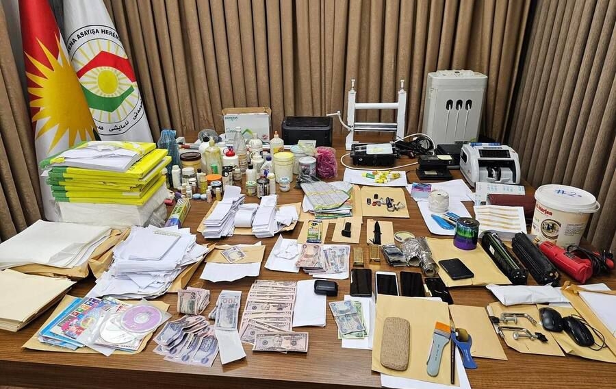 اسايش اربيل تطيح بعصابة لتزوير العملة