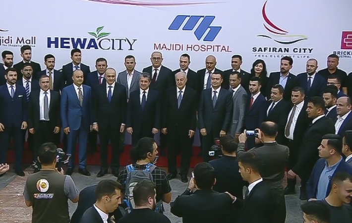 Serokwezîr Mesrûr Barzanî Grand Majidi Mall li bajarê Hewlêrê vedike