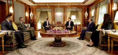 سه‌رۆكى هه‌رێمى كوردستان پێشوازی لە باڵیۆزی هۆڵەندا كرد