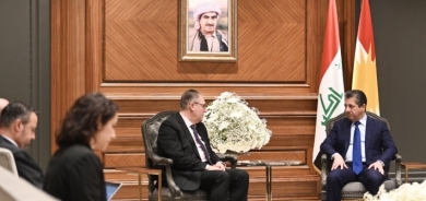 مسرور بارزاني يستقبل وفداً أممياً رفيعاً برئاسة الأمين العام المساعد للأمم المتحدة