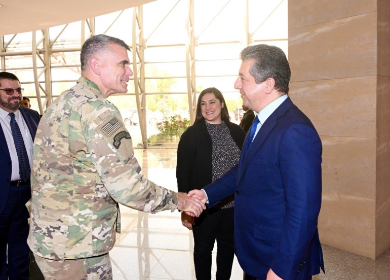 KRG PM Meets with US Delegation to Discuss Peshmerga Reform and Support