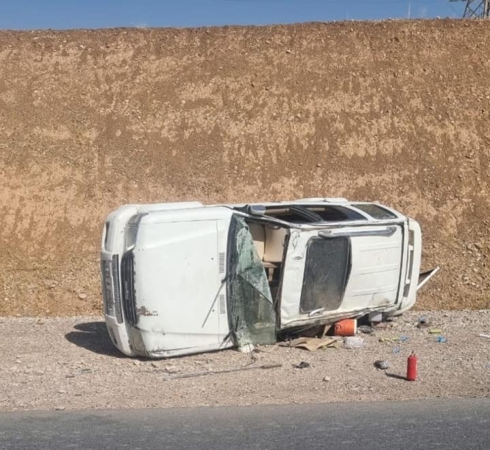 إصابة 6 اشخاص في حادث سير على طريق كلار - دربنديخان