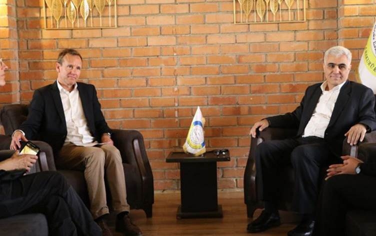 Şandeke Denimarkê serdana Rojavayê Kurdistanê kir