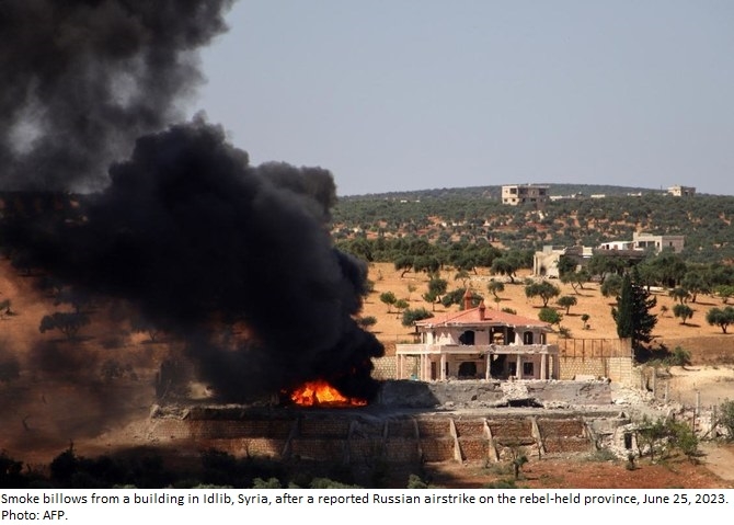 Airstrike in Northwestern Syria's Vegetable Market Claims Lives; Russia Suspected