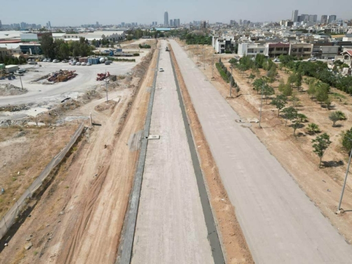 بلدية أربيل: مستمرون بالعمل لإنجاز مشروع شارع كركوك (ذو السايدين) القديم