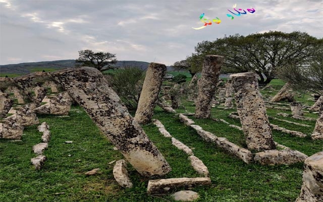 گۆڕستانێكی ستوونی لە كوردستان