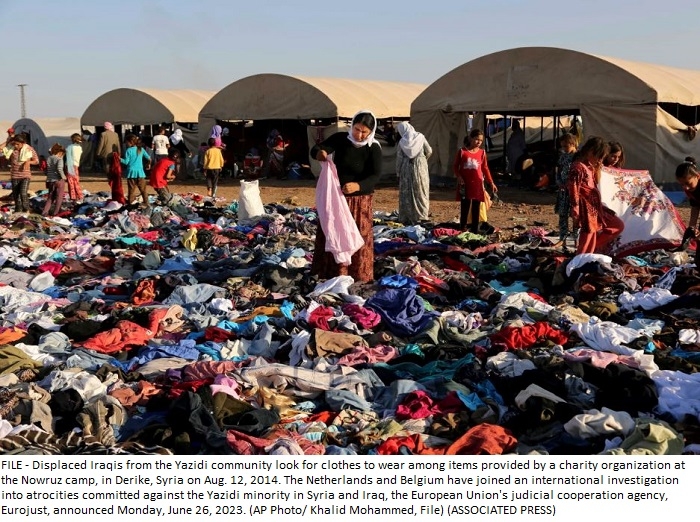 Netherlands and Belgium join international probe into crimes against Yazidis in Syria and Iraq