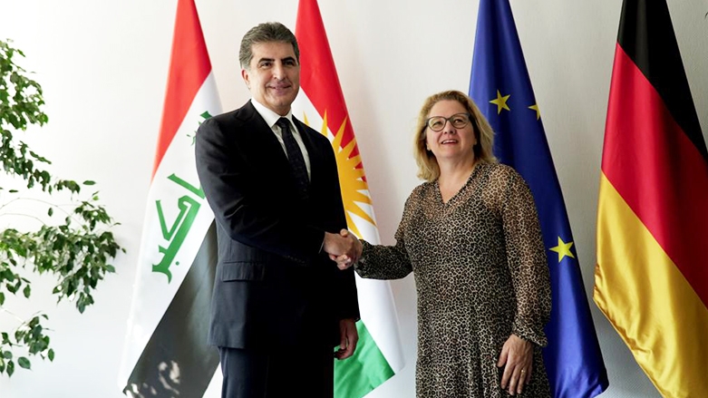 Nêçîrvan Barzanî li Berlînê bi cuda ligel du wezîrên Alman civiya