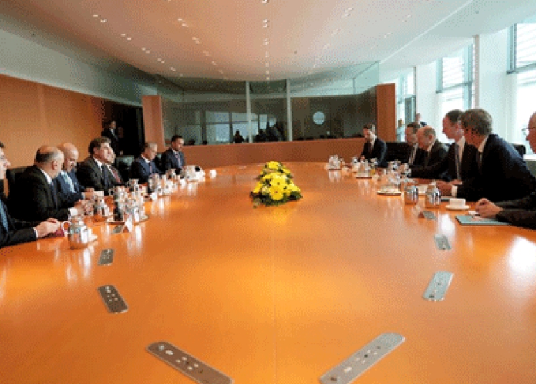 سه‌رۆكى هه‌رێمى كوردستان له‌گه‌ڵ ڕاوێژكارى ئه‌ڵمانيا كۆبووه‌وه‌