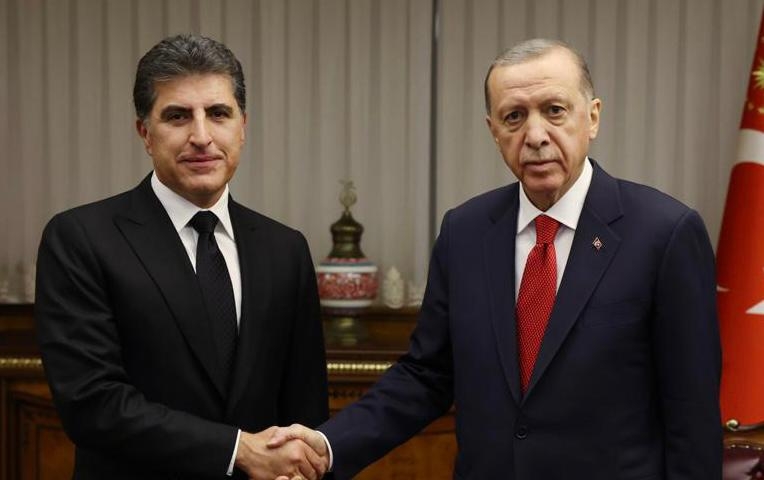 President Nechirvan Barzani receives phone call from President Recep Tayyip Erdogan on Eid Al Adha