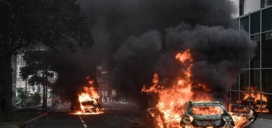 Wezareta Navxwe ya Fransayê: 719 kes hatin desteserkirin û 45 polîs jî birîndar bûn