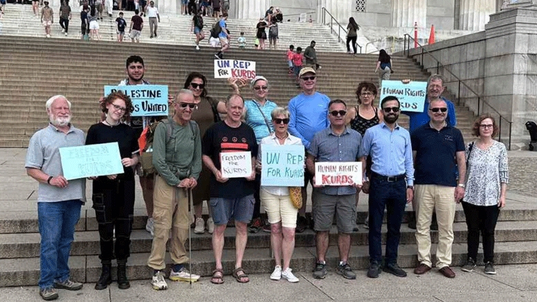 Li dijî Peymana Lozanê ji Washingtonê heta New Yorkê meşek tê lidarxistin
