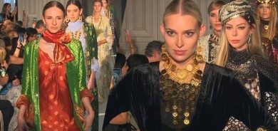 Lara Dizeyî li Parîsê koleksyona xwe ya cilûbergên Kurdî nîşan da û Parîs matmayî kir