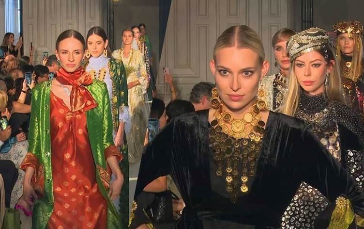 Lara Dizeyî li Parîsê koleksyona xwe ya cilûbergên Kurdî nîşan da û Parîs matmayî kir