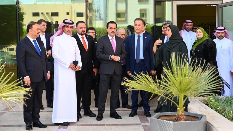 وفدٌ من محافظة أربيل يلتقي بمسؤولين في الصندوق السعودي للتنمية