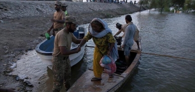 بەهۆی باران بارین لە پاکستان ١٠ کەس گیانیان لەدەستدا