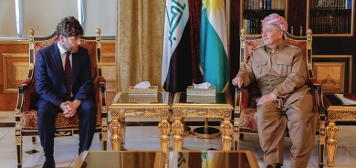 الرئيس بارزاني يستقبل القنصل الفرنسي العام في كوردستان