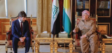 Konsulusê Franseyê rola Serok Barzanî bilind dinirxîne