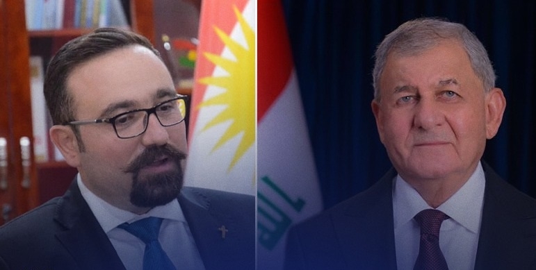جوهر يردّ على رشيد: القرار الرئاسي يهدّد الوجود المسيحي في العراق
