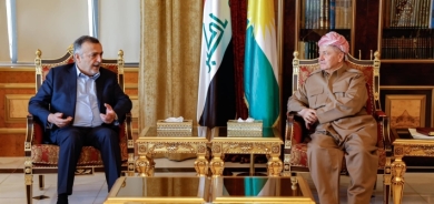 الرئيس بارزاني يستقبل وفدا من تحالف الأنبار