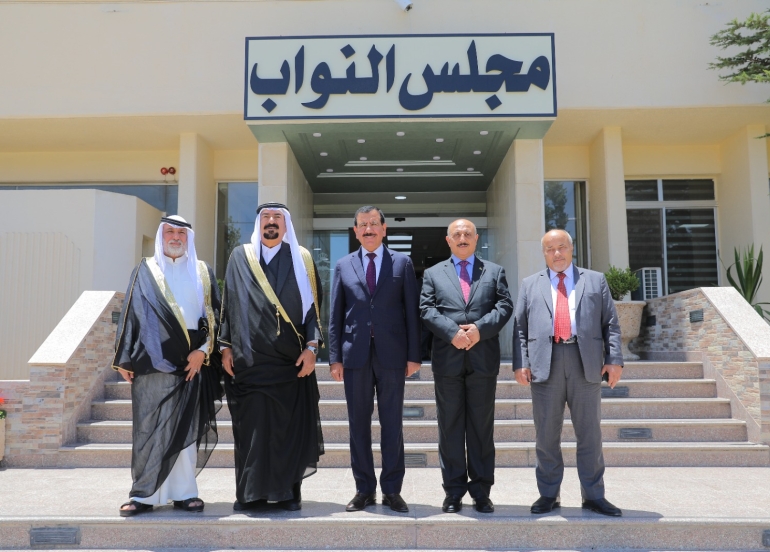 سەرۆکى ئەنجوومەنى نوێنەرانى ئوردەن پێشوازى لە سكرتێری گشتیی YNDK دەكات