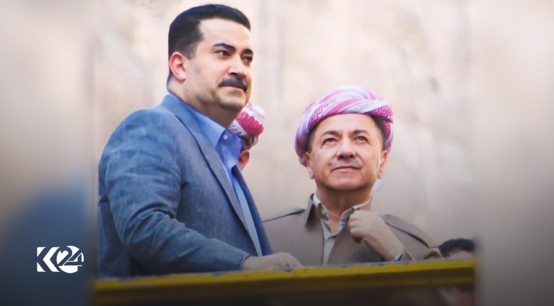 Serok Barzanî û Serokwezîrê Iraqê serdana navçeyên geştyariyê yên Soranê kirin