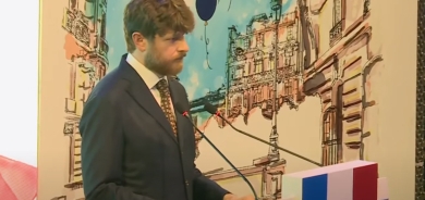 قنصل فرنسا في أربيل يشيد بالعلاقات 