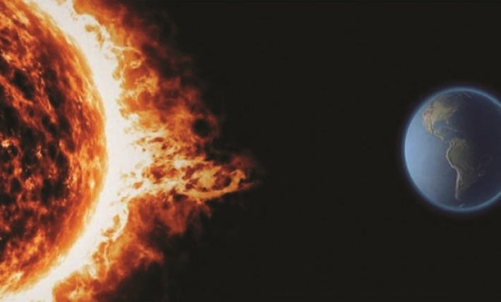 تقارير عن عاصفة شمسية 