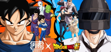 شخصيات DRAGON BALL SUPER مثل SON GOKU وVEGETA والمزيد تدخل أرض المعركة عبر تحديث 2.7 في لعبة ببجي موبايل