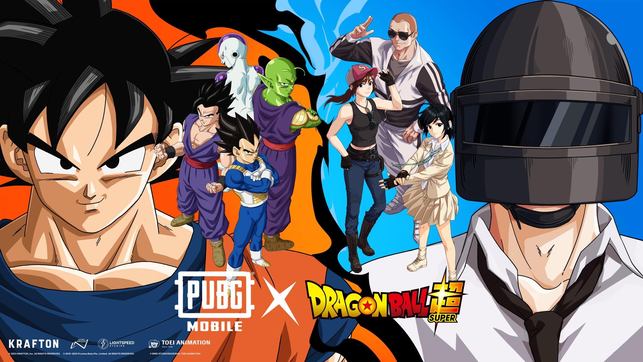 شخصيات DRAGON BALL SUPER مثل SON GOKU وVEGETA والمزيد تدخل أرض المعركة عبر تحديث 2.7 في لعبة ببجي موبايل