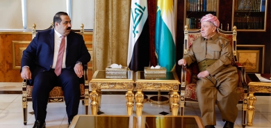 الرئيس بارزاني يستقبل وفداً من تحالف عزم