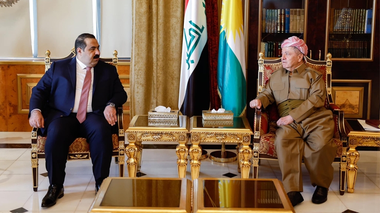 الرئيس بارزاني يستقبل وفداً من تحالف عزم