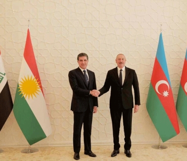 سەردانی بەرێز نێچیرڤان بارزانی سەرۆکی هەرێمی کوردستان بۆ باکوی پایتەختی ئازەربایجان و کۆبوونەوە لەگەڵ بەرێز ئیلهام عەلیێف سەرۆکی ئازەربایجان.