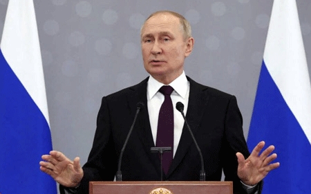 پوتین: ڕوسیا وەڵامی هێرشەکەی سەر پردی کریمە دەداتەوە