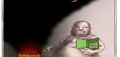 كاریكاتێر: ئەم كاریكاتێرە باس لە هەندێ كتێب و ڕێنمایی هەڵە دەكات