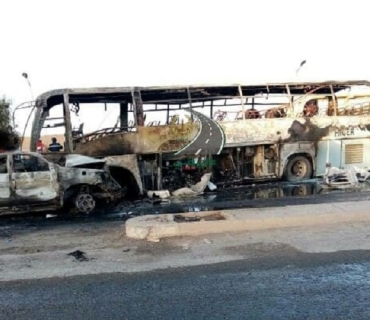 لە ڕووداوێکی هاتووچۆ لە باشووری جەزائیر ٣٤ کەس گیانیان لەدەستدا