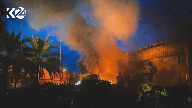 Balyozxaneya Swêdê ya li Bexdayê hat şewitandin