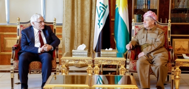 Serok Barzanî pêşwazî li şandeke bilind a Partiya Komunîst a Iraqê kir