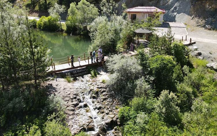 Erzingan: Parka Xwezayî ya Dumanliyê di germa havînê de bûye navenda geştyaran