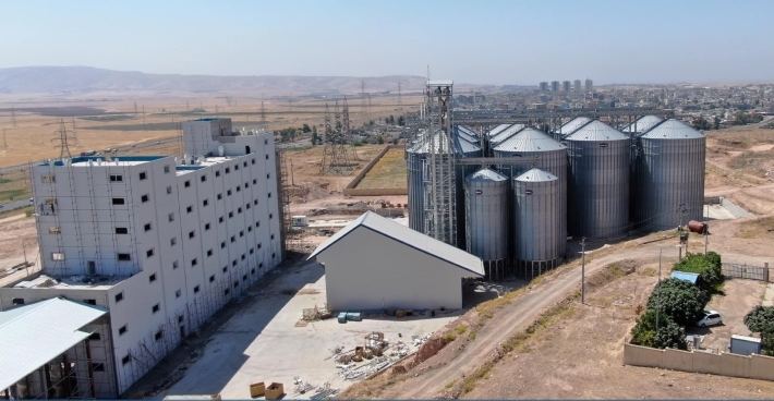 إنشاء 12 سايلو ومصنع حديث للدقيق بطاقة 52 ألف طن في دهوك